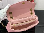 Fortok Louis Vuitton New Wave Bag Light Pink M58552 24x14x9cm  - 5