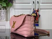 Fortok Louis Vuitton New Wave Bag Light Pink M58552 24x14x9cm  - 4