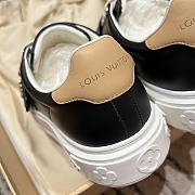 Fortok Louis Vuitton Time Out Sneaker Black With Velcro Strap - 2