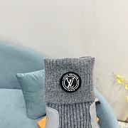 Fortok Louis Vuitton Beaubourg Ankle Boots Grey - 4