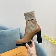 Fortok Louis Vuitton Beaubourg Ankle Boots Brown - 4