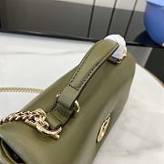 Fortok Gucci GG Milano Small Handbag Green 806017 21x12.5x4.6cm - 5