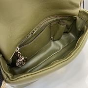 Fortok Gucci GG Milano Small Handbag Green 806017 21x12.5x4.6cm - 2