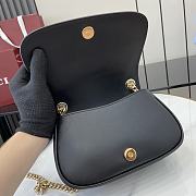 Fortok Gucci Blondie Shoulder Bag Rosso Ancora Black Leather 815711 21.5x11x8cm - 4