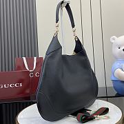 Fortok Gucci B Medium Shoulder Bag Black 820169 49x46x4cm - 3