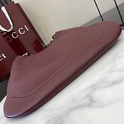 Fortok Gucci B Medium Shoulder Bag Burgundy 820169 49x46x4cm - 6