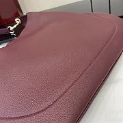 Fortok Gucci B Medium Shoulder Bag Burgundy 820169 49x46x4cm - 3