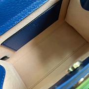 Fortok Gucci Diana Small Tote Bag Dark Blue 660195 27cm - 2