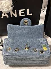 Fortok Chanel 24K Vintage Denim Bag 20cm - 6