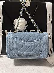 Fortok Chanel 24K Vintage Denim Bag 20cm - 5