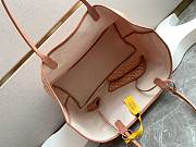 Fortok Goyard Goyardine Pearly Coral St. Louis Tote Bag 40x20x34cm  - 5