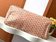 Fortok Goyard Goyardine Pearly Coral St. Louis Tote Bag 40x20x34cm  - 3