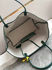 Fortok Goyard Goyardine Green St. Louis Tote Bag 40x20x34cm  - 6