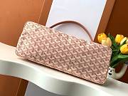 Fortok Goyard Goyardine Hobo Bag Pearly Coral 43x14x27cm - 2