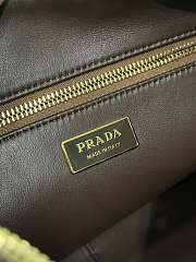 Fortok Prada Aimée Brown Suede Shoulder Bag 39x24x11.5cm - 4