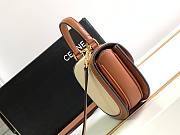 Fortok Celine Mini Besace Smooth Cowhide Leather Arc de Triomphe Bag 110412 15.5x11.5x5cm - 6