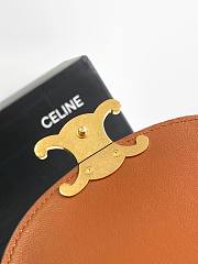 Fortok Celine Mini Besace Smooth Cowhide Leather Arc de Triomphe Bag 110412 15.5x11.5x5cm - 5