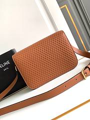Fortok Celine Arc de Triomphe Bag Brown 22x16.5x7cm - 3