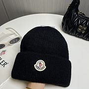 Fortok Moncler Classic Knitted Beanie Black - 5