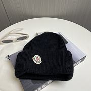 Fortok Moncler Classic Knitted Beanie Black - 3