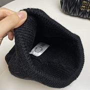 Fortok Moncler Classic Knitted Beanie Black - 4