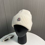 Fortok Moncler Classic Knitted Beanie White - 2