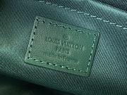 Fortok Louis Vuitton Locker Dopp Kit Bag Green Damier Graphite Canvas M83112 23x13x12cm  - 2