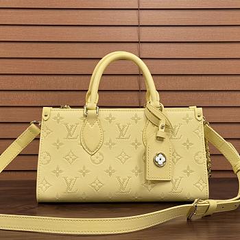 Fortok Louis Vuitton OnTheGo East West Bag Yellow M11273 25x13x10cm