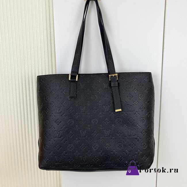 Fortok Louis Vuitton Mezzo Bag Black M47134 43x33x16cm - 1