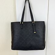 Fortok Louis Vuitton Mezzo Bag Black M47134 43x33x16cm - 1