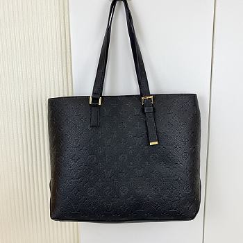 Fortok Louis Vuitton Mezzo Bag Black M47134 43x33x16cm