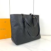Fortok Louis Vuitton Mezzo Bag Black M47134 43x33x16cm - 4