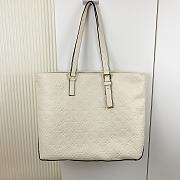 Fortok Louis Vuitton Mezzo Bag White M47134 43x33x16cm - 1