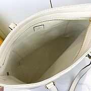 Fortok Louis Vuitton Mezzo Bag White M47134 43x33x16cm - 2