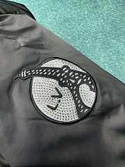 Fortok Louis Vuitton Embroidered Nylon Baseball Blouson Black - 5