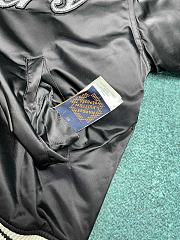 Fortok Louis Vuitton Embroidered Nylon Baseball Blouson Black - 4