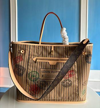 Fortok Louis Vuitton Neverfull Bandoulière Inside Out GM Bag M11948 39x32x19cm