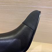 Fortok Chanel Black Leather Ankle Boots - 5