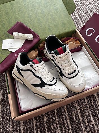 Fortok Gucci Re-Web Sneakers White & Black