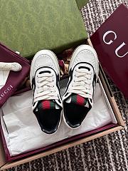 Fortok Gucci Re-Web Sneakers White & Black - 4