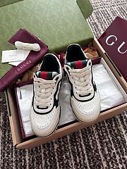Fortok Gucci Re-Web Sneakers White & Black - 3