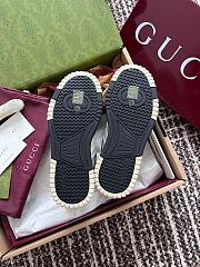 Fortok Gucci Re-Web Sneakers White & Black - 2