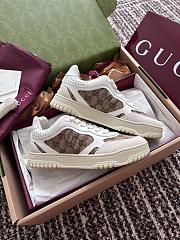Fortok Gucci Re-Web Sneakers GG Beige & White - 6