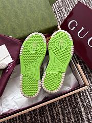 Fortok Gucci Re-Web Sneakers GG Beige, White & Green - 2