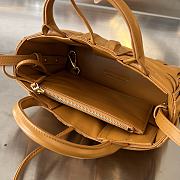 Fortok Bottega Veneta Arco Tote Bag Orange 729029 20x13x7cm - 5