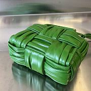 Fortok Bottega Veneta Arco Tote Bag Green 729029 20x13x7cm - 6
