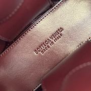 Fortok Bottega Veneta Arco Tote Bag Burgundy 729029 20x13x7cm - 2