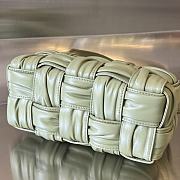 Fortok Bottega Veneta Small Cassette Bag Green 736233 23x10.5x10cm - 5