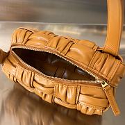 Fortok Bottega Veneta Small Cassette Bag Orange 736233 23x10.5x10cm - 4