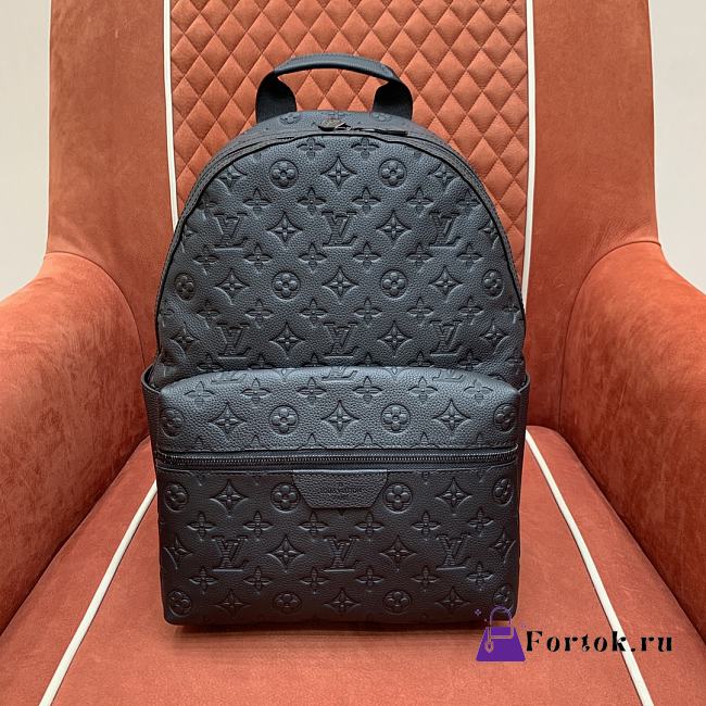 Fortok Louis Vuitton Discovery Embossed Backpack Black M46553 29x38x20cm - 1